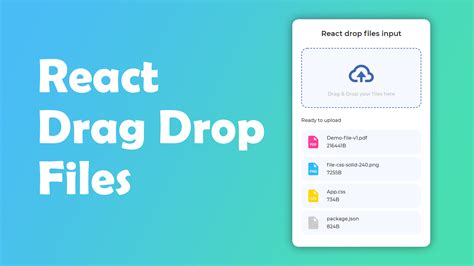 react drag and drop examples